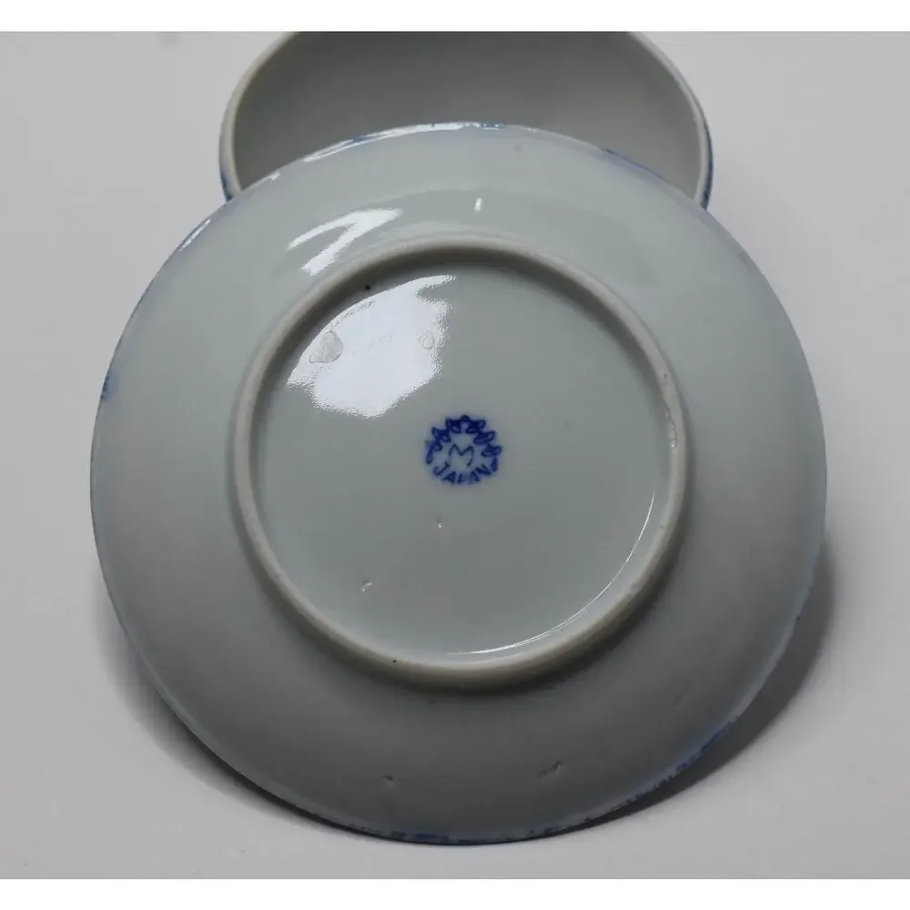 Minton Blue & White Phoenix Fine Porcelain Coffee-Tea Cup and Saucer Plate set
